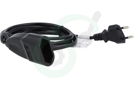 Q-Link 5440401 Snoer 2x0,75mm2 575W 2.5A zwart 3M