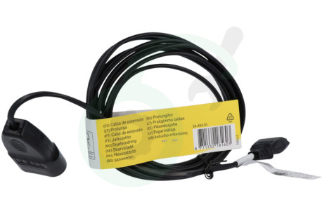 Q-Link 5440401 Snoer 2x0,75mm2 575W 2.5A zwart 3M
