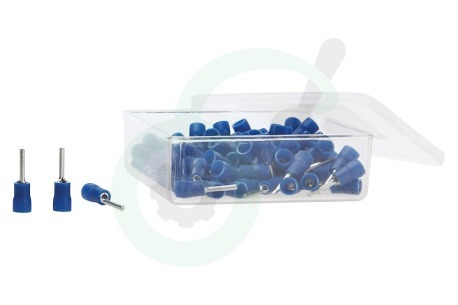 Klemko  100550 Kabelschoen blauw -pen- P=6.7  1.9mm