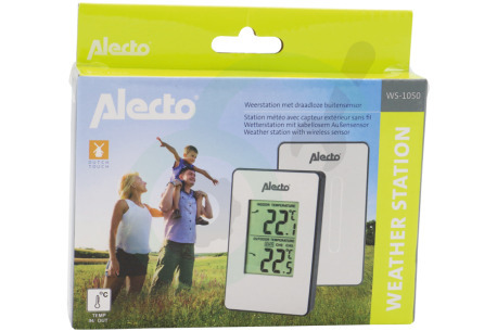 Alecto A004025 WS-1050 Weerstation met Draadloze Buitensensor