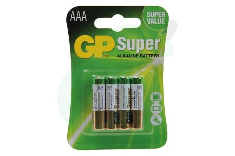 GP  03024AC4 LR03 Super Alkaline AAA