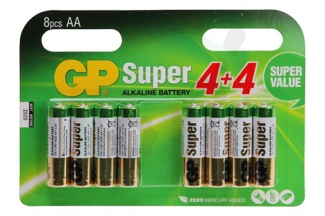 GP  03015ADHC8 LR06 Super Alkaline AA