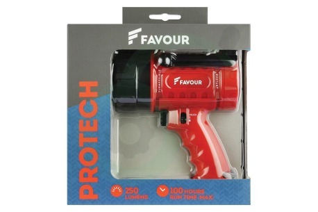 Favour 270FASPOTS0233 S0233 Werklamp Protech Spotlight 3xC batterij