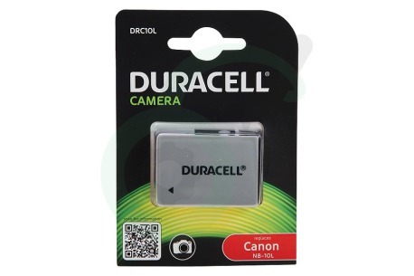 Duracell  DRC10L Accu Canon NB-10L Li-Ion 7.4V 820mAh