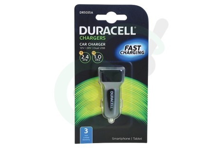 Duracell  DR5035A Dual USB Autolader 5V/3.4A