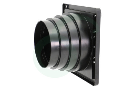 Universeel 62500501 Universeel lamellenrooster 3 lamellen 100-130mm, zwart