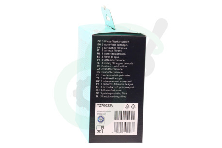 Siemens Koffiezetapparaat 17008382 TZ70033A Waterfilter EQ series, 3 stuks