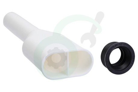 Easyfiks Verloop Afvoer verdubbelaar met rubberen dop (verbindingstuk)