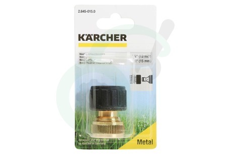 Karcher  26450150 2.645-015.0 Messing Slangkoppeling 1/2"