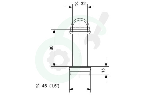 Reginox R33821 Standpijp
