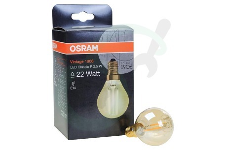 Osram  4058075290815 Osram Vintage 1906 LED Classic P45 2,5W E14