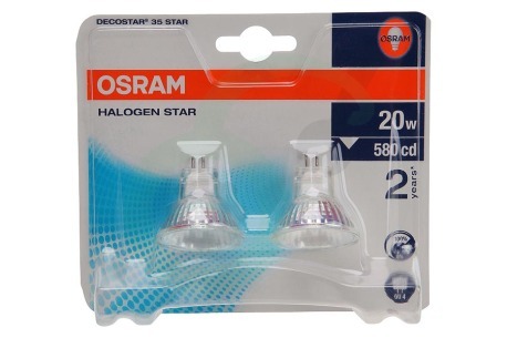 Osram  4008321200266 Halogeenlamp Decostar35 Star reflector