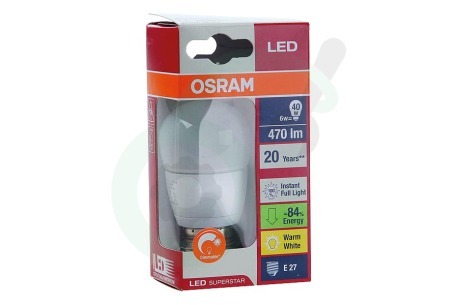 Osram  4052899900912 Ledlamp LED Superstar Classic P40 Advanced Dimbaar Mat