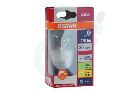 Osram  4052899904439 Ledlamp LED Superstar Classic P40 Advanced Dimbaar Helder
