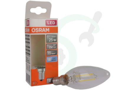 Osram  4058075434141 LED Retrofit Classic B25 E14 2,5W Helder