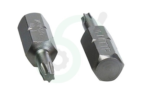Witte 200102436 4295032 Bitjes 1/4 inch 25mm Torx T10, 5 stuks