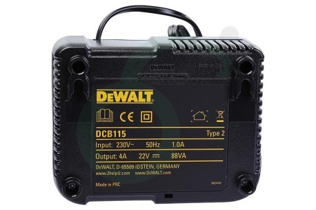 Dewalt N450536 Lader Oplader DCB115