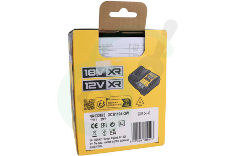 Dewalt NA132878 DCB1104-QW Lader