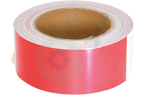 Benson 014246 Tape Reflectie tape, rood wit