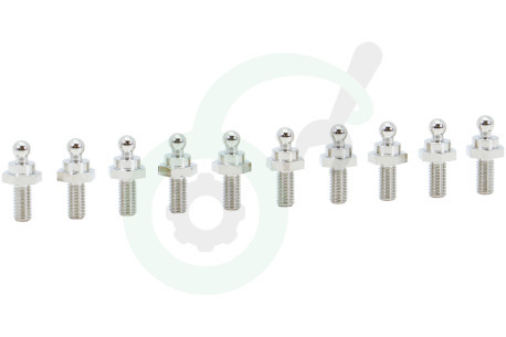 Deltafix 2673 Loxx Bout M5 x 10mm Vernikkeld 10 stuks