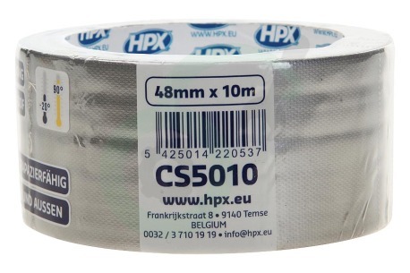 HPX CS5010 6200 Pantsertape Repair Zilver 48mm x 10m