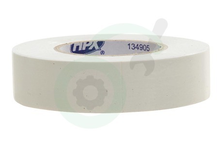 HPX IW1920 52100 PVC Isolatietape Wit 19mm x 20m