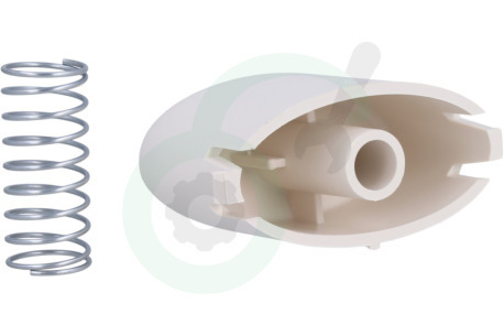 Dometic 4460000319 Knop Drukknop creme wit ovaal met veer