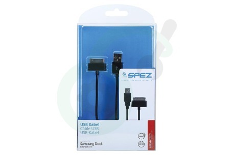 Spez  10493 USB Kabel Samsung ECC1DP0U, 100cm, Zwart