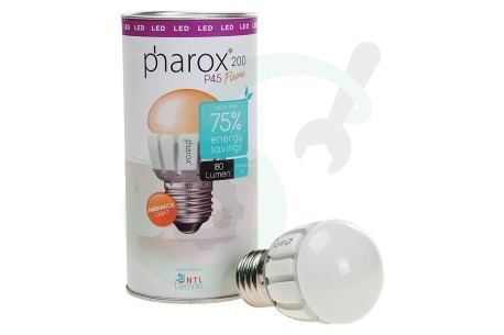 Pharox  101421 Ledlamp LED Kogellamp P45 200 Flame