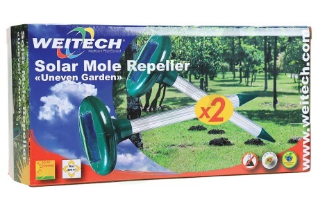 Weitech WK2015 Solar Mollen verjager en ondergrondse knaagdieren