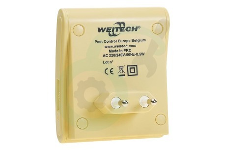 Weitech WK0028 Ongedierteverjager Mozzzkito repeller op lichtnet