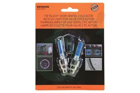 Benson  009993 Lamp Fietslicht voor ventiel