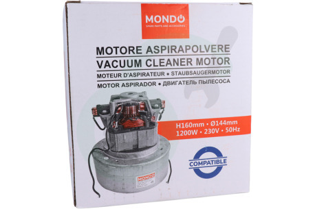 Universeel Stofzuigermotor ø 144mm 1200 Watt