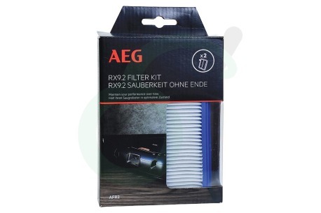 AEG Stofzuiger 9009230831 AFR2 RX9.2 Filter Kit