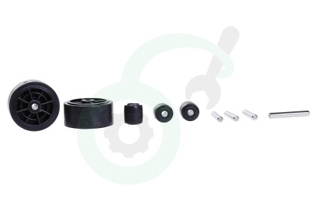 Bosch Stofzuiger 12027822 Wiel Van zuigmond, 2 stuks