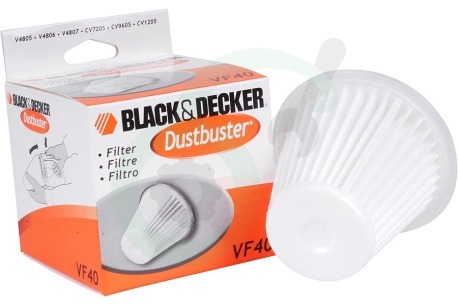 Black & Decker Stofzuiger VF40XJ Stofzuigerzak Filter VF40