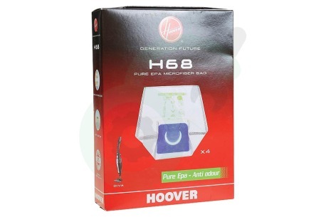Hoover  0046074 H68 Pure Epa Anti Odour stofzuigerzakken