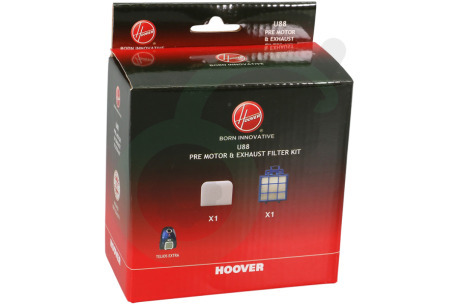 Hoover Stofzuiger 35601868 U88 Motor- en uitblaasfilter