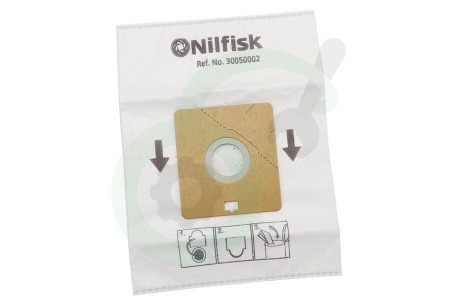 Nilfisk Stofzuiger 30050002 Stofzuigerzak Synthetisch GM100