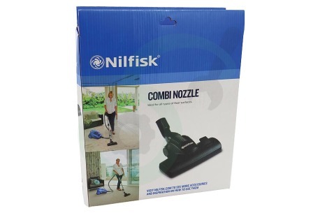Nilfisk 128389392 Zuigvoet Combi zuigmond 32mm Click Fit