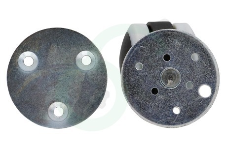 Nilfisk Stofzuiger 1471040500 Zwenkwiel dubbel KING/GD1000 SERIE