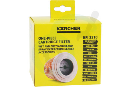 Karcher Stofzuiger 28633030 Patroonfilter