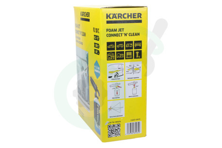 Karcher Hogedruk 26431440 2.643-144.0 Foam Jet Connect 'n' Clean