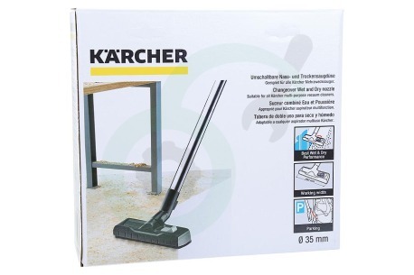 Karcher Stofzuiger 28630000 2.863-000.0 Omschakelbare Nat- en Droogzuigmond