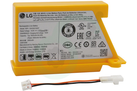 LG Stofzuiger AGM30061001 Accu Oplaadbare batterij, Lithium Ion
