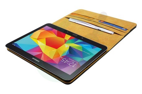 Samsung  22902 Book Case Leder, Zwart, 4 creditcard slots, 1 document slot