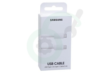 Samsung  SAM-10323-PK EP-DN975BBEGWW USB-C naar USB-C Kabel 45W, 1 meter, Wit