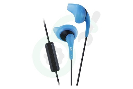 JVC  HAENR15AE HA-ENR15-A-E Gumy Sport In Ear Hoofdtelefoon met Microfoon Blauw