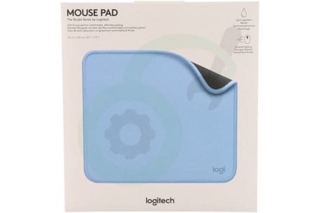 Logitech LOGMPADBL 956-000051 Muismat Studio Series, Blauw