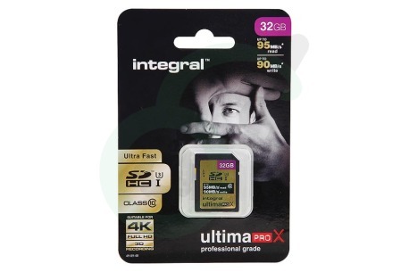 Integral  INSDH32G10-95/90U1 Memory card Class 10 95MB/s